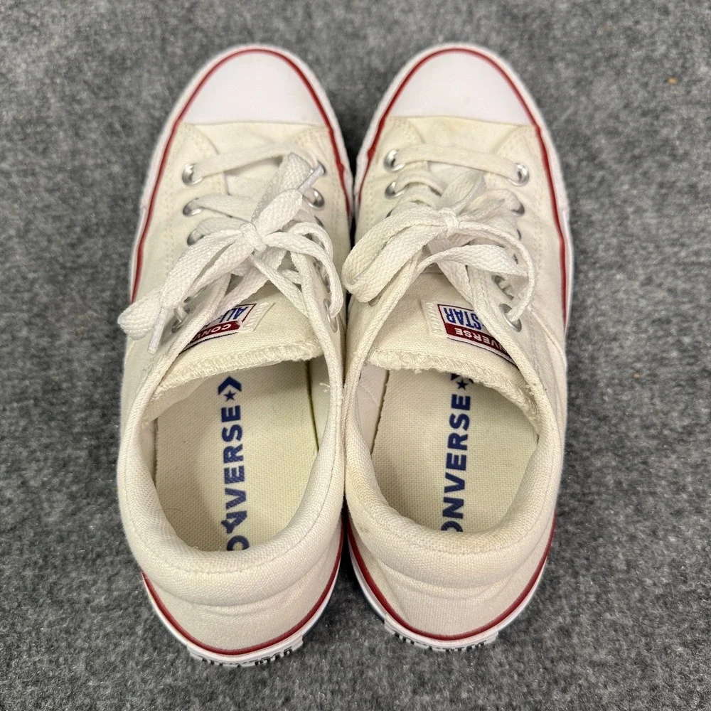 Converse Women Low Top Chuck Taylor All Star Madison Canvas Shoes White Size 8